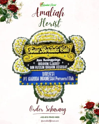Papan Bunga Duka di Antajaya