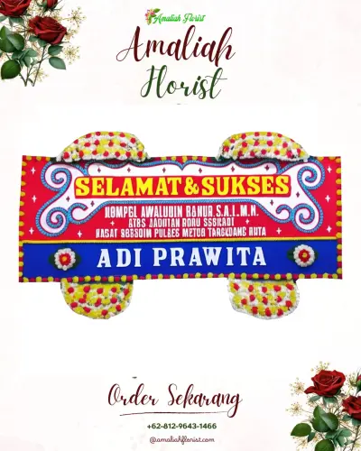 Karangan Bunga Ucapan Selamat di Antajaya